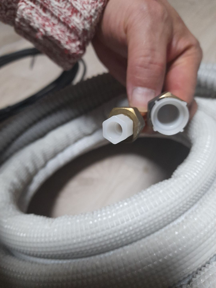 새제품- 에어컨 동관배관세트 1/4인치3/8인치 8m--3