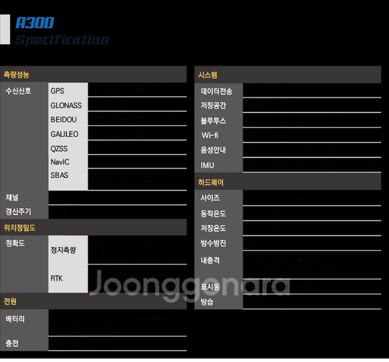 GPS측량기 새상품 판매합니다.(TRUST_A300) 이미지