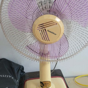 금성사. 선풍기 빈티지 작동굿 이미지