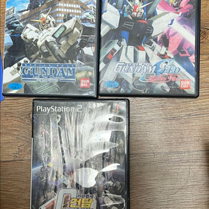 건담시드, 건담전기, vsz건담, 메기솔3(미개봉), 스맥다운vs로우(미개봉)