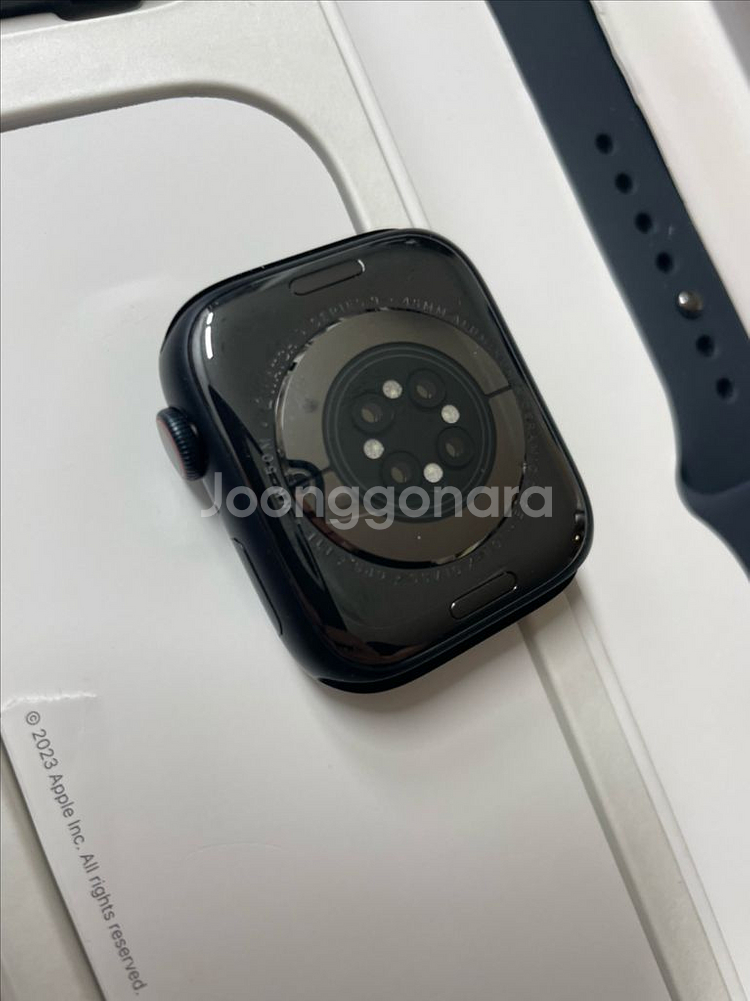 애플워치9셀룰러 45mm 미드나이트 시착품--1
