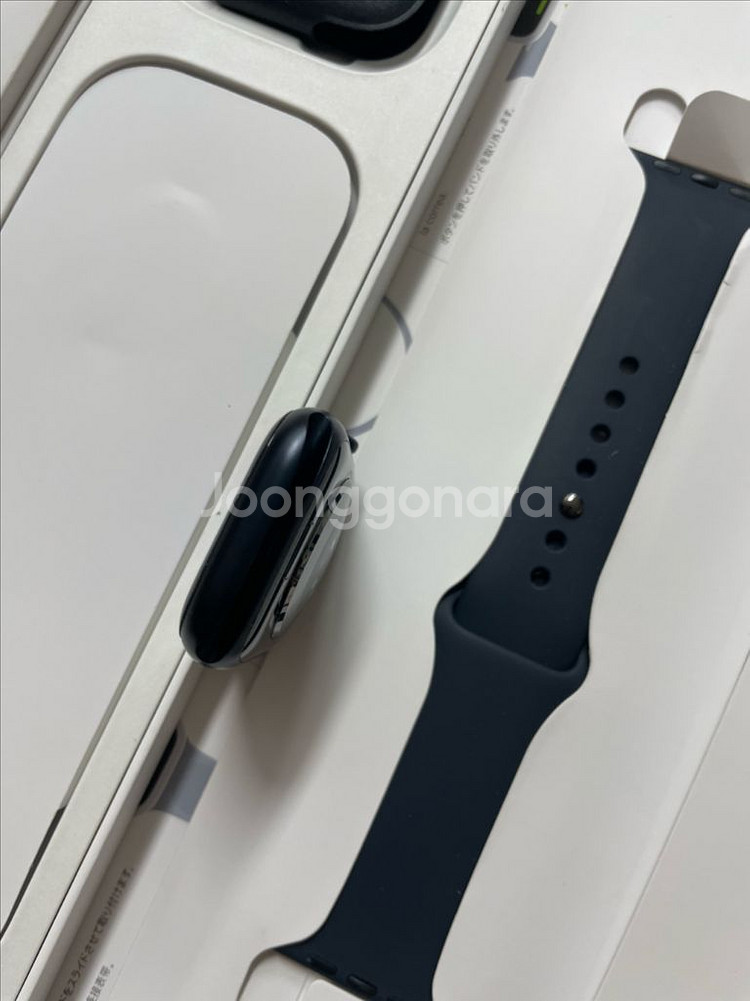 애플워치9셀룰러 45mm 미드나이트 시착품--3