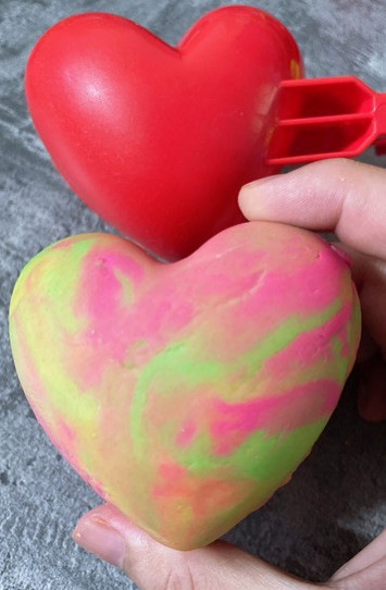 눈 오리 하트 집게 팝니다--5