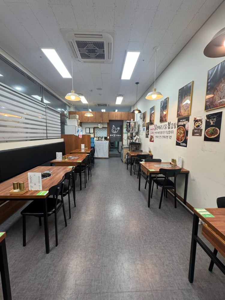 업소용 가스렌지 일체형 테이블 & 의자 이미지