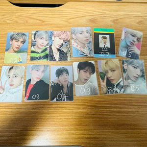 K-pop 아티스트 카드 세트