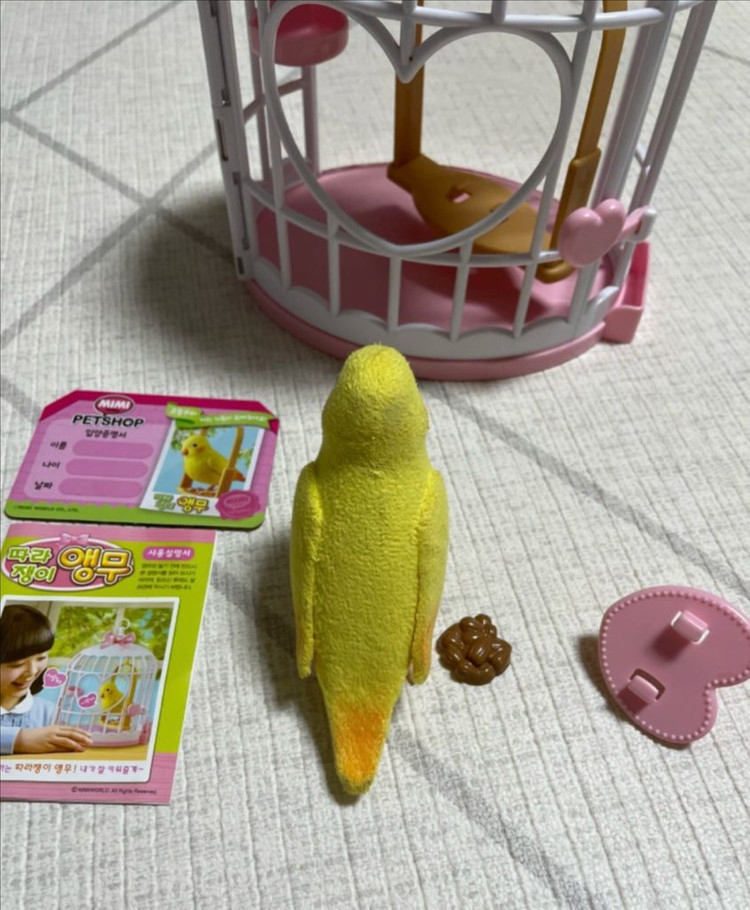 따라쟁이 앵무 새 장난감--2