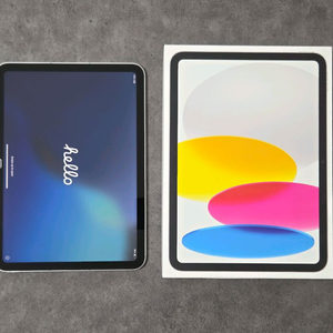 아이패드 10세대 64gb 셀룰러,보증기간 남음 + 보조배터리