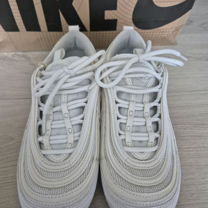 [230사이즈] 나이키 에어맥스 97 올화이트