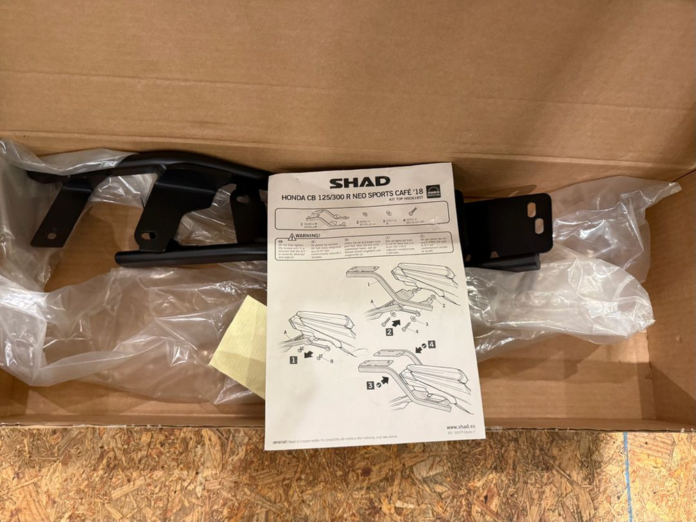 샤드 SHAD CB125/300R 탑박스 브라켓 이미지