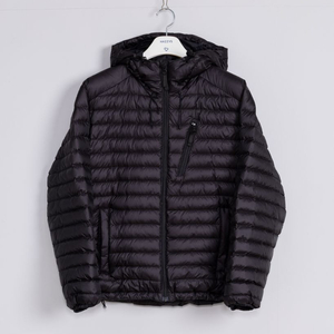 25년 His 헤지스 남성 블랙 구스다운 경량 패딩 M 새제품