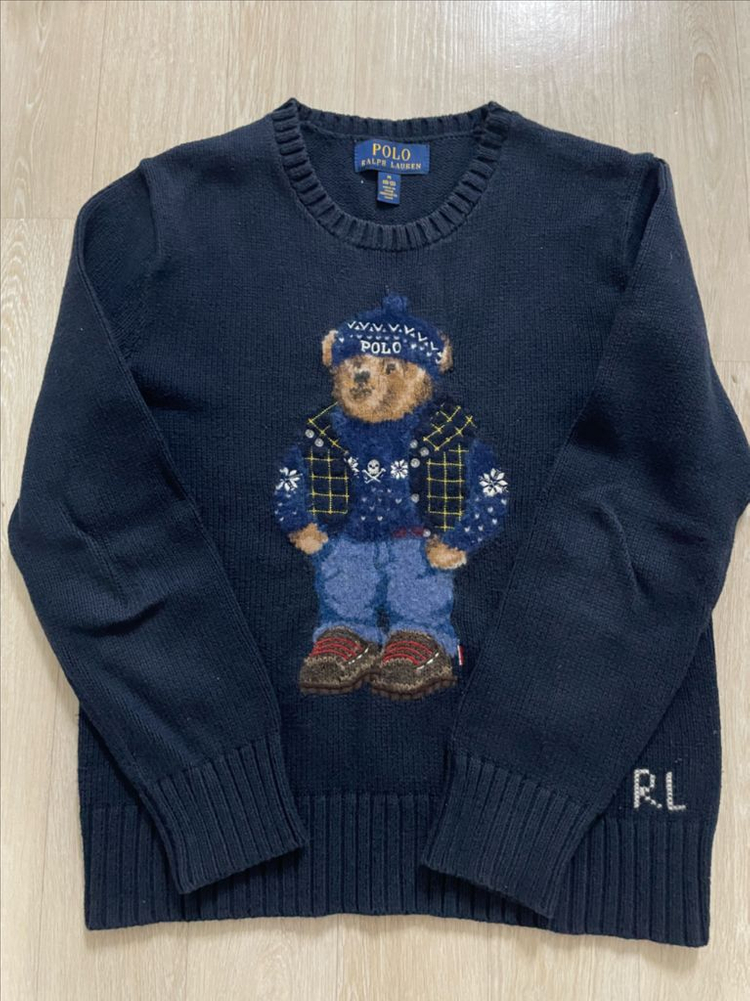폴로 보이즈 M 곰돌이 니트--6