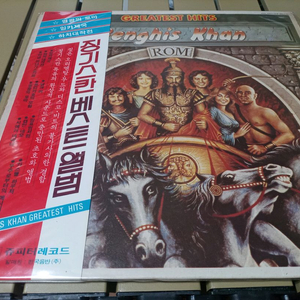 징기스칸 베스트 앨범 LP입니다