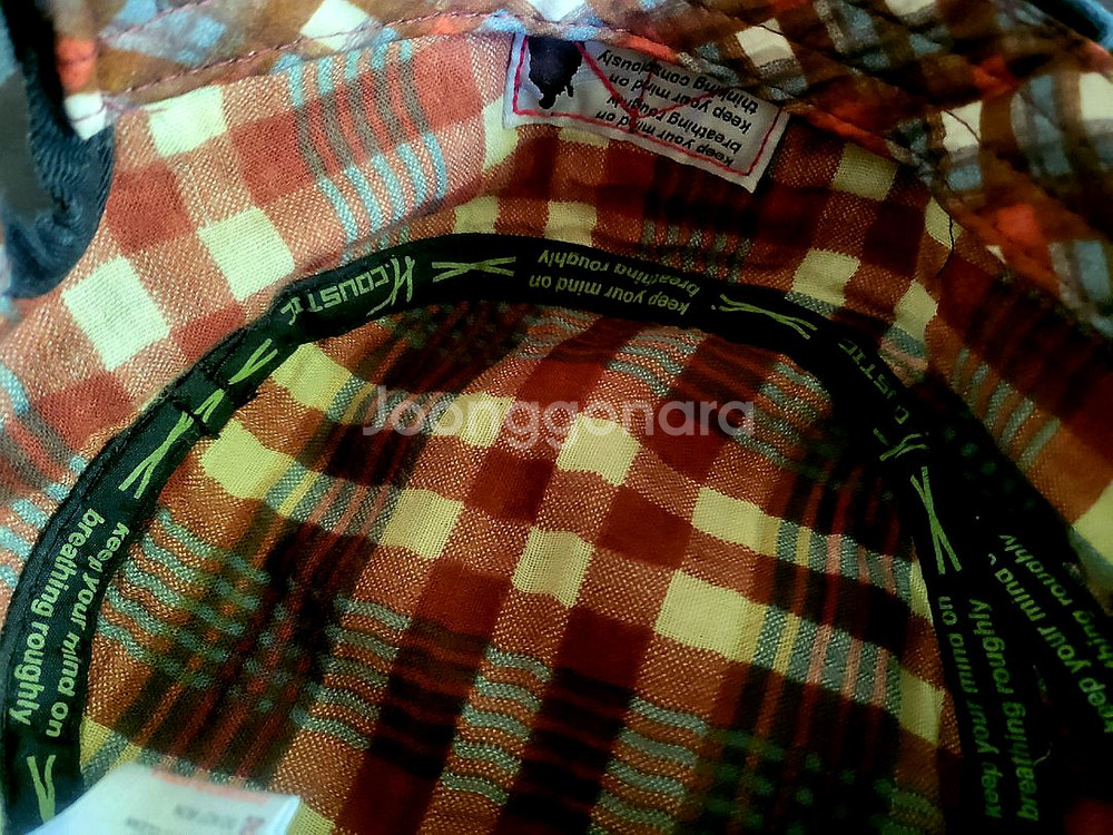 [미사용 새상품] H.coustic 블랙 빈티지 밀리터리 캡--8