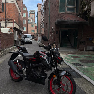 스즈키 gsxs125 19년식 검정빨강