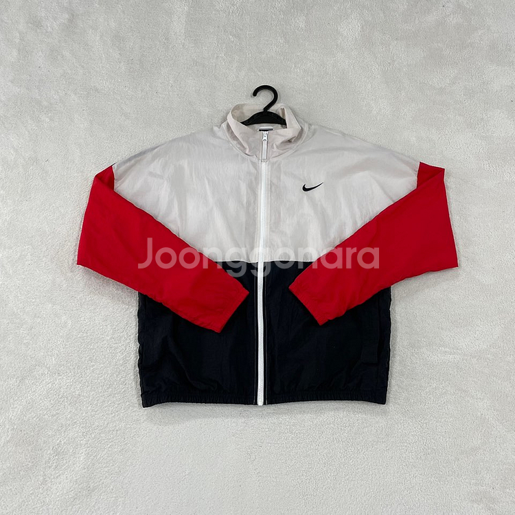 L 나이키 백로고 나일론 바람막이 100--0