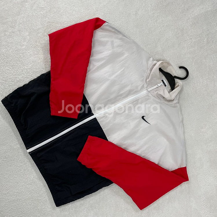 L 나이키 백로고 나일론 바람막이 100--2