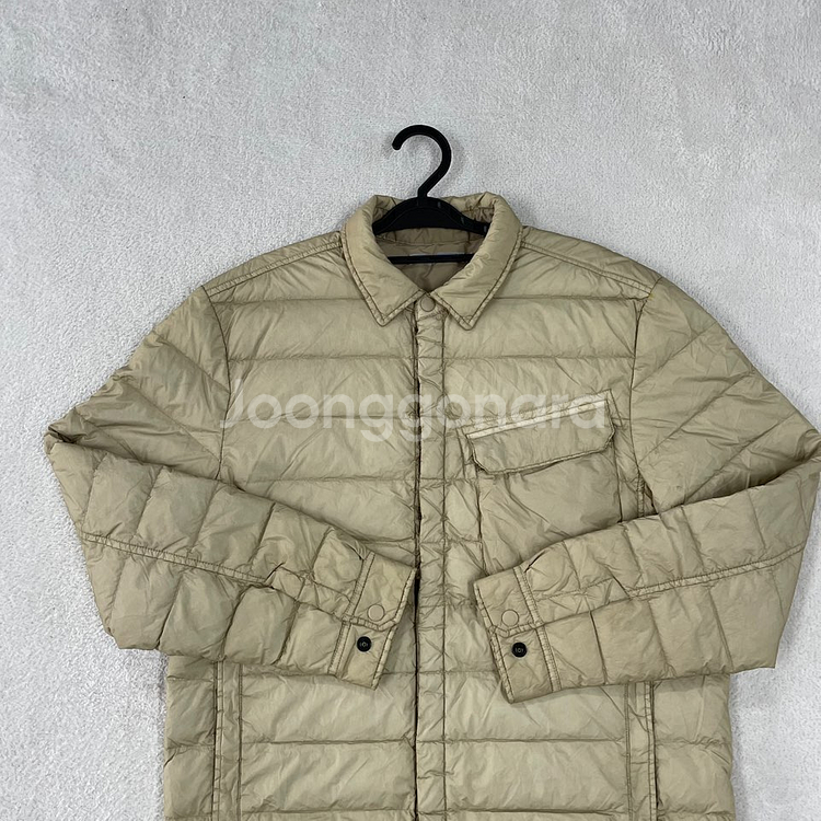 L 시리즈 가먼트다잉 다운패딩셔츠자켓 SERIES 100--1