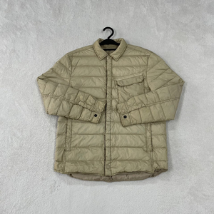 L 시리즈 가먼트다잉 다운패딩셔츠자켓 SERIES 100
