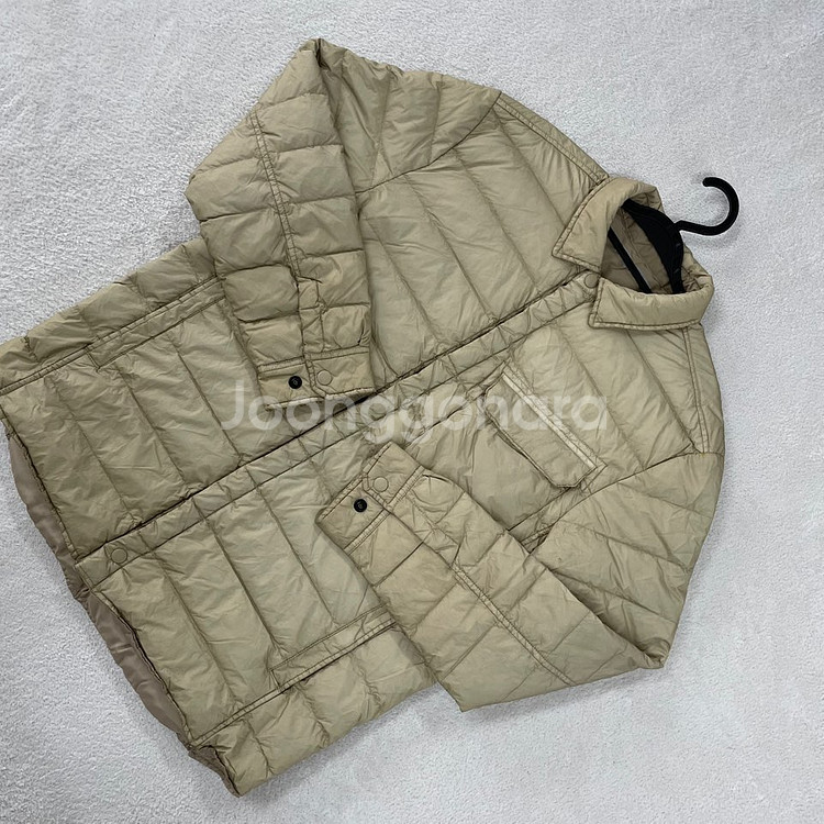 L 시리즈 가먼트다잉 다운패딩셔츠자켓 SERIES 100--2