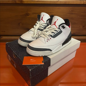 [250]나이키 조던 3 레트로 데님 파이어레드 이미지