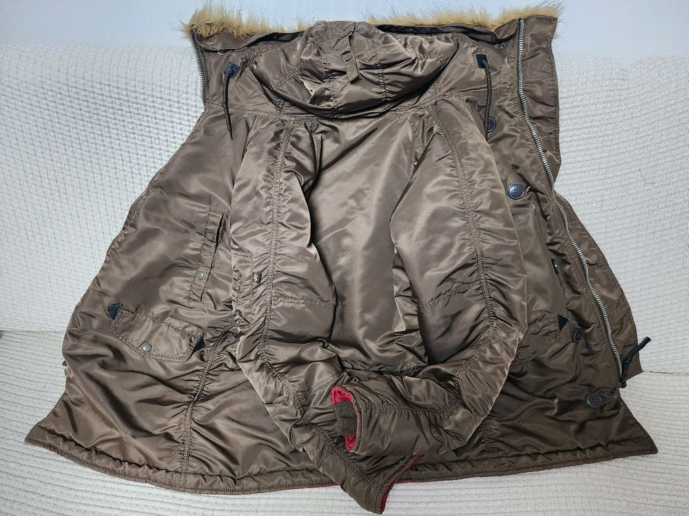 알파인더스트리 슬림핏 N-3B 패딩점퍼 이미지