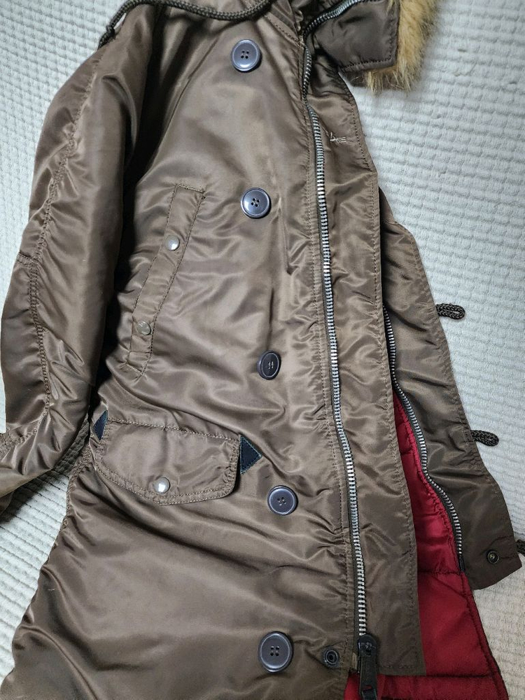 알파인더스트리 슬림핏 N-3B 패딩점퍼 이미지