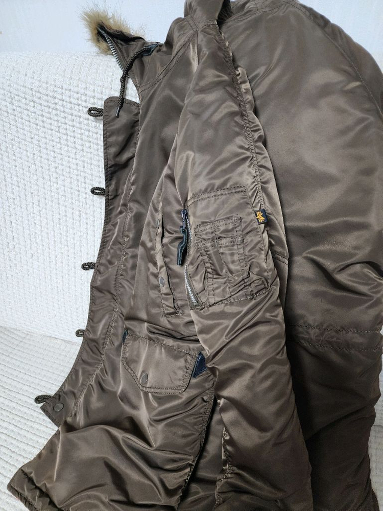 알파인더스트리 슬림핏 N-3B 패딩점퍼 이미지