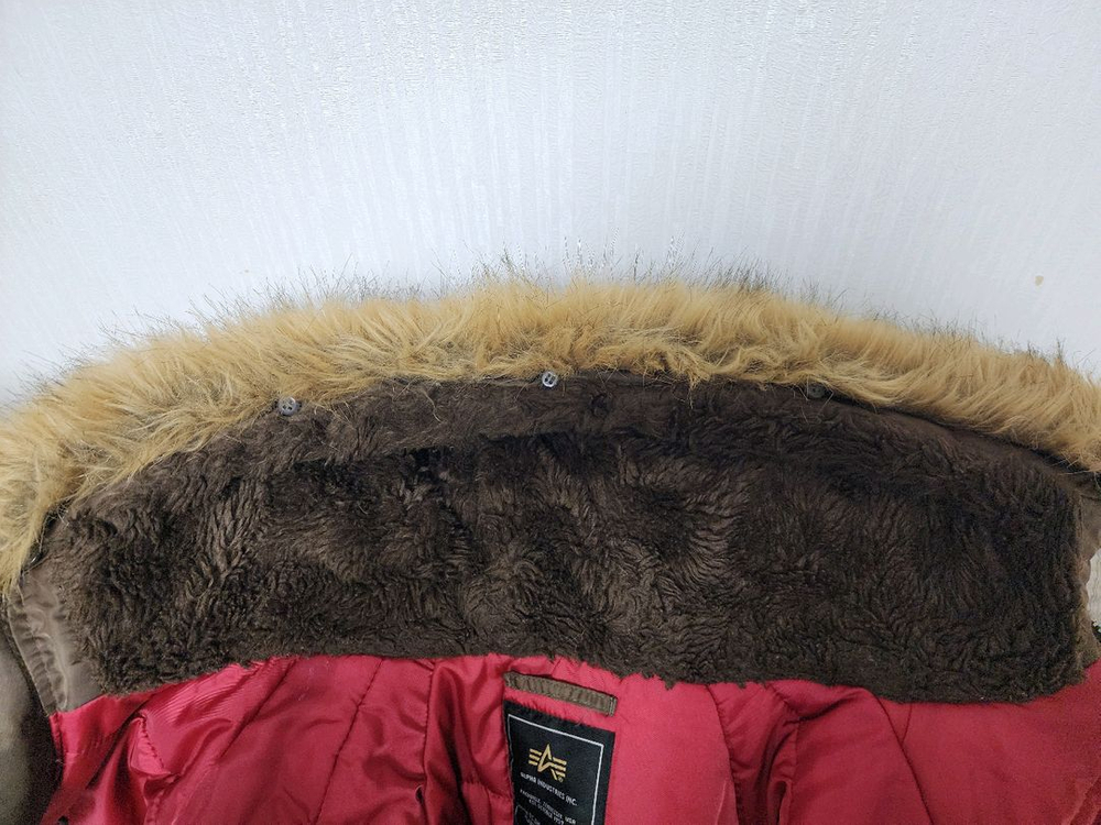 알파인더스트리 슬림핏 N-3B 패딩점퍼 이미지