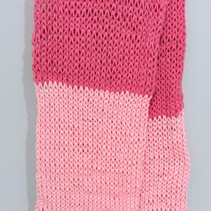 니팅 머신을 활용한 뜨개 목도리