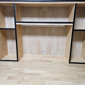 고무나무 원목 1200 컴퓨터 2단 책상 (분리형/가격인하)