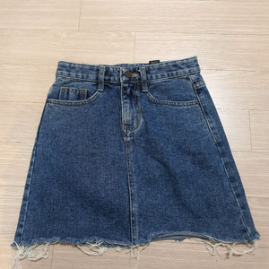 새상품) W.COCORO 데님 미니 스커트 S