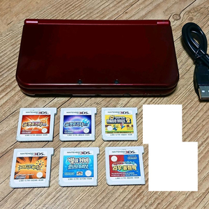 닌텐도 뉴큰다수 뉴 3DS XL + 게임 6종 판매합니다
