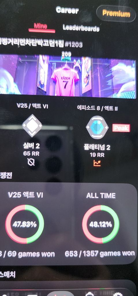 발로란트 23,24 챔스 세트 보유 게임계정 판매합니다 이미지