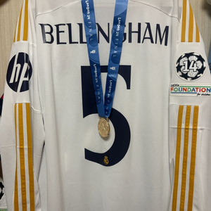 23 24 레알 챔스결승 벨링엄 긴팔 유니폼 메달 포함