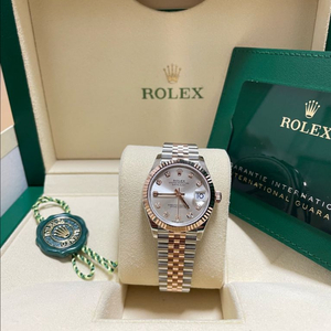 로렉스 신형 데이저스트 31 실버판 텐포다이아 로즈골드