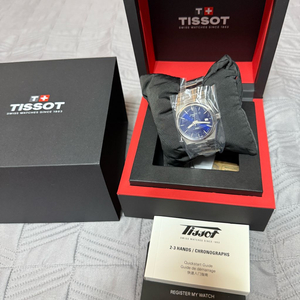 (서울) 티쏘 PRX 35mm 쿼츠 네이비 새제품