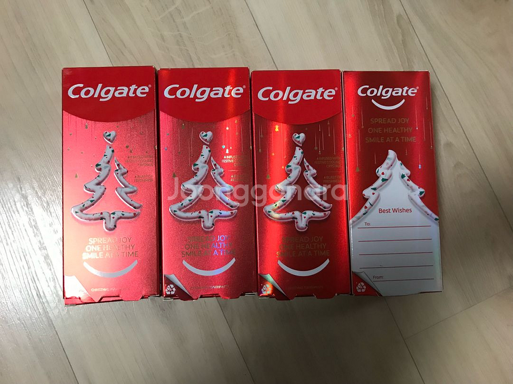 콜게이트 크리스마스 에디션 치약 판매--0