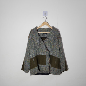 [마인] 100 77 여 트위드자켓