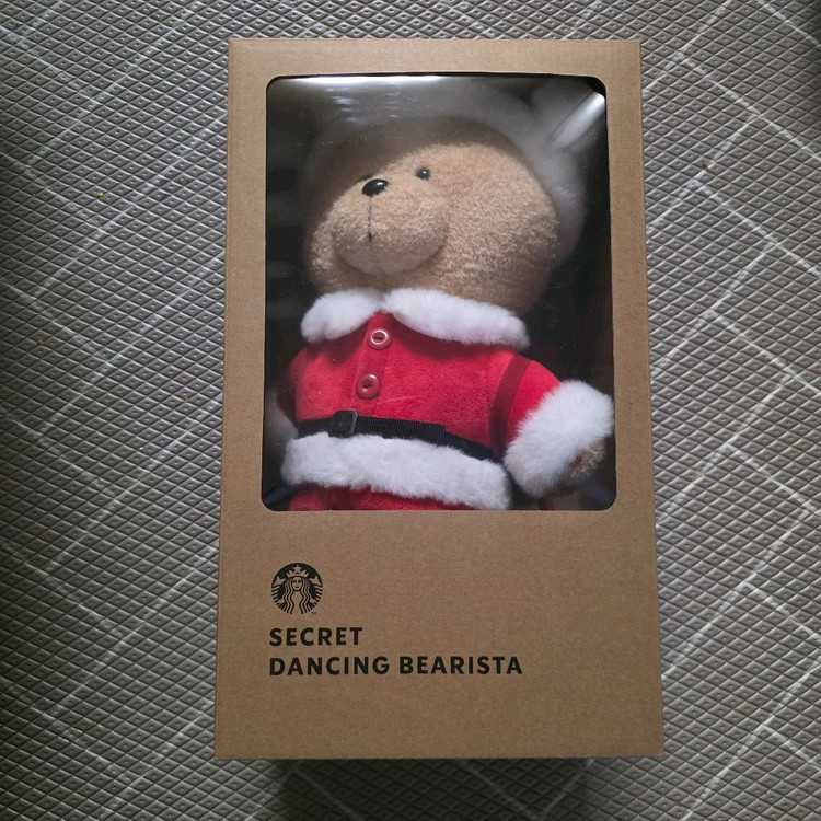 미개봉) 스타벅스 시크릿 댄싱 베어리스타 인형--1