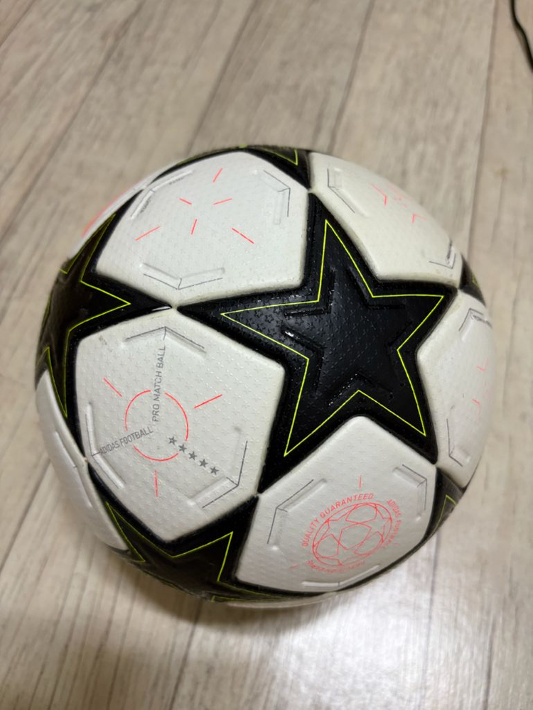 챔피언스리그 프로 축구공 24-25 omb 이미지