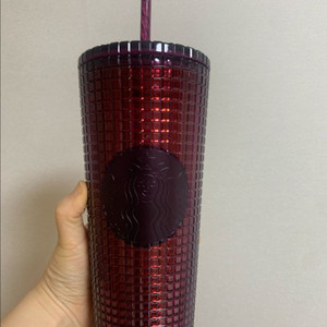 스타벅스 스터드 콜드컵 텀블러 710ml 벤티 북미 홀리데이 버전 이미지