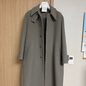 쿠어 캐시미어 발마칸 코트 멜란지토프 S 이미지