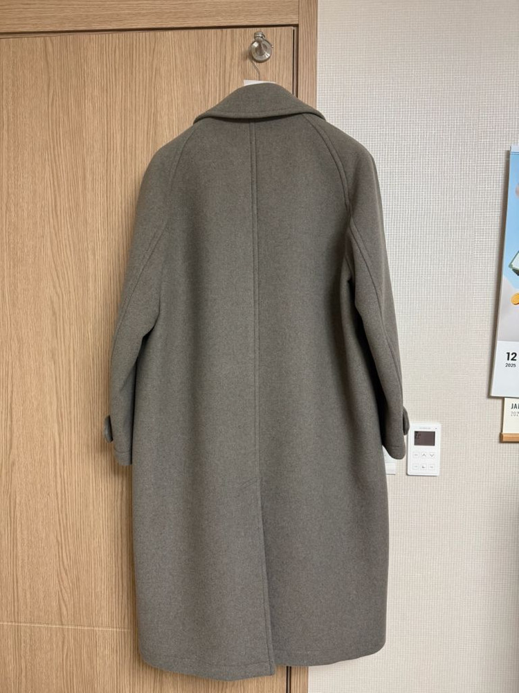 쿠어 캐시미어 발마칸 코트 멜란지토프 S 이미지