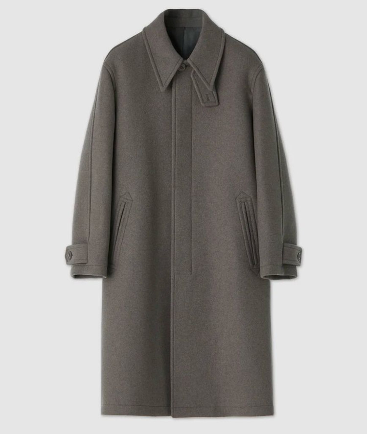 쿠어 캐시미어 발마칸 코트 멜란지토프 S 이미지