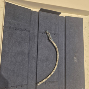 프레드 포스텐 팔찌 브레이슬릿 화이트 골드