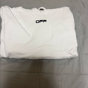 오프화이트 에어포트 후드티 S