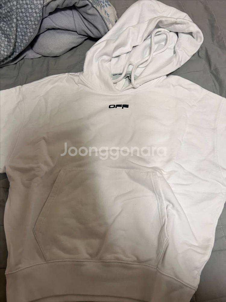 오프화이트 에어포트 후드티 S--2