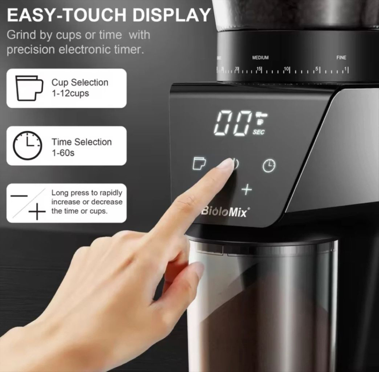 BioloMix 커피 원두 그라인더 이미지