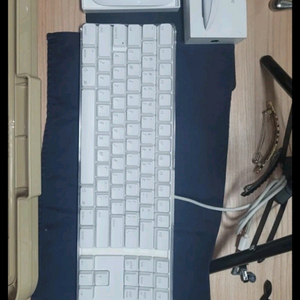 애플 클래식 키보드+유무선 마우스 세트