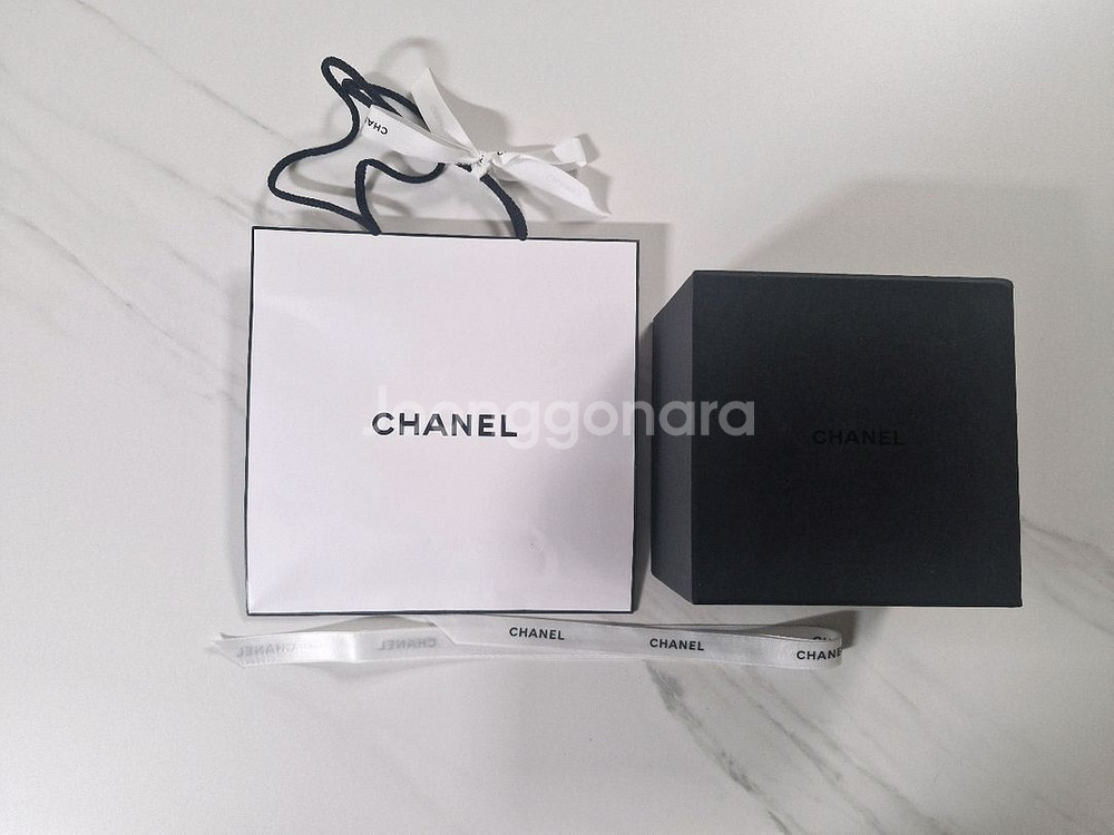 샤넬 코코크러쉬 목걸이케이스 쇼핑백 박스 팝니다 (택포)--4